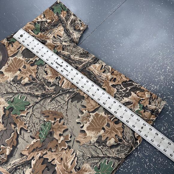 VTG Advantage Fall Leaf Camo Shirt Mens Small Union Made Single Stitch Gorp Hunt - Picture 7 of 8